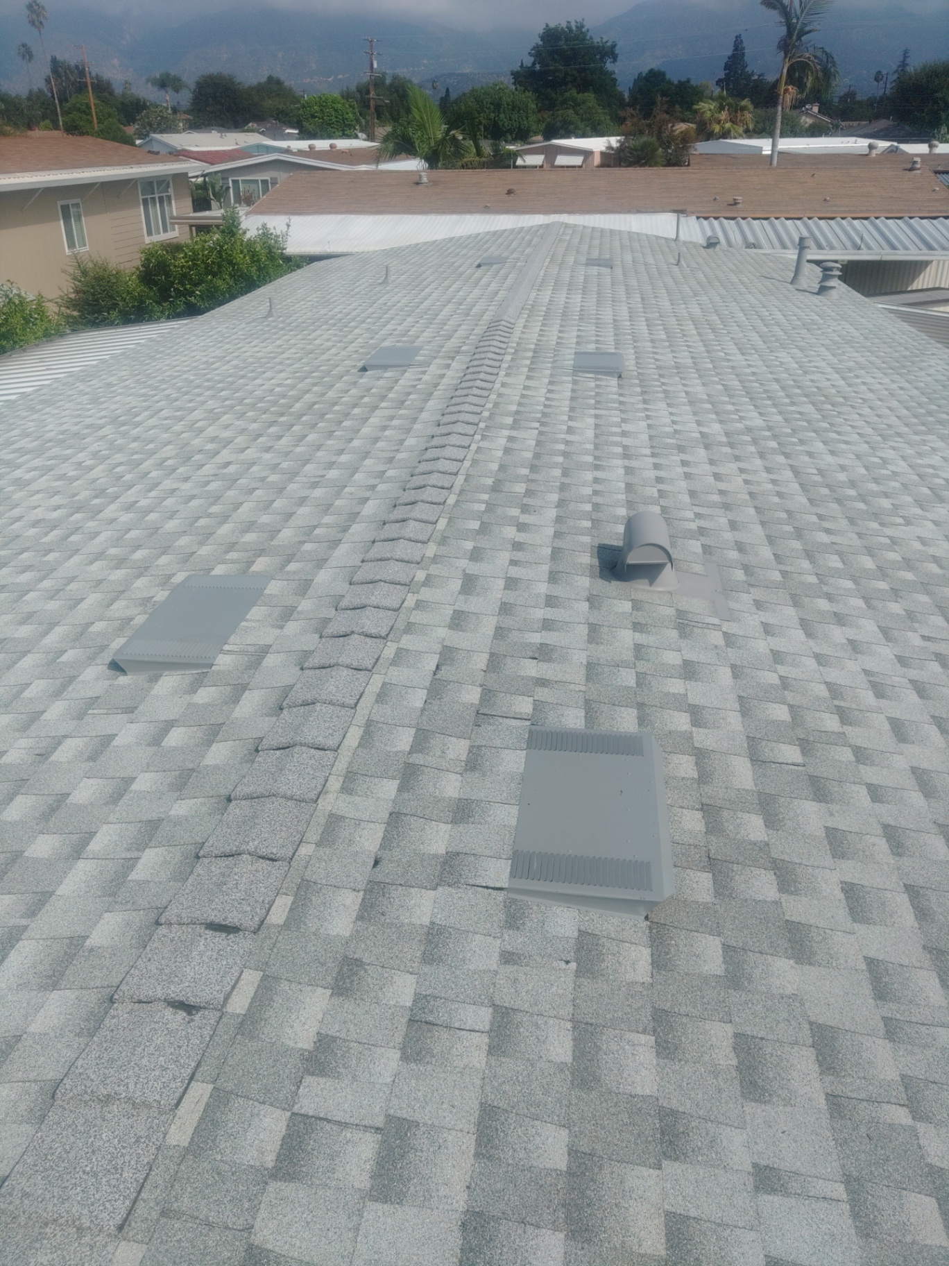 Composition Shake Shingles roof installed by Savely Roofing